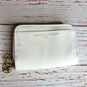 Adrienne Vittadini Small White Wallet